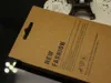 Boîtes de boîte d'emballage de détail en papier kraft uni sans support intérieur pour coque de téléphone portable iPhone 4 4S 5 5S 6 Samsung Galaxy S4 S3 S5 Note 4 3 2