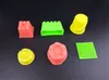 Beach toys Castle Building Mould Mars Sand Polymer Clay Candy Fimo Sculpture Super Light Clay Plasticine Mold Game Tool IC922