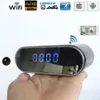 WIFI Clock Mini IP P2P Camera 1080P z Night Vision 160 stopni Szeroki kąt budzika DVR Remote Monitor Home Security Niania Kamera