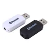 2 adet / grup 3.5mm Jack USB Kablosuz Bluetooth Müzik Ses Alıcısı Dongle Adaptörü için Aux Araba PC Iphone Samsung IOS için / Android Telefon