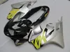 Zestawy wentylacyjne dla Honda CBR600 F4 1999 2000 Silver Black ABS Plastikowe wróżki Zestaw CBR 600 F4 99 00