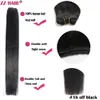 16 "-28" 100 g / szt. 100% Remy Human Hair Weft Extensions Extensions Prosty Natural Silk Non-Clips
