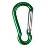 도매 유용한 물고기 알루미늄 합금 Carabiner 스프링 스냅 클립 후크 Keychain 등산 Levert Dropship 무료 배송