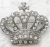 Partihandel Mode Brosch Crystal Rhinestone Crown Pin Brooches Smycken Gift C102135