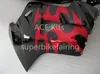 3 darmowe prezenty dla HONDA VFR800 98 99 00 01 VFR 800 1998 1999 2000 2001 ABS Motocykl Fairing Red Flames Black