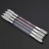 Partihandel Ny Hot Selling Manual Double Crystal Acrylic Tattoo Pen MicroBlading permanent ögonbryn Verktyg Gratis frakt