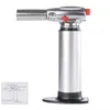 1300C Butaan Schert Torch Jet Vlam Lichter Keuken Torch Aansteker Giant Heavy Duty Butane Hervulbare Micro Culinary DAB Torch Zelfontsteking