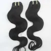 même qualité 10pcs / lot gros bundles traités indiens vague de corps extensions de cheveux humains expédier rapidement