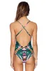 Hot Style Sexy One Piece Swimsuit Drukowanie 3D Bikini Swimweear Kobiet Kostiumy Kąpielowe Monokini Summer Beachwear