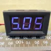 Freeshipping Mini 4.5-30VDC Digital Voltage Panel Meter DC 4.5V do 30 V Niebieski LED Cyfrowy Voltmeter DC Napięcie Monitor Meter6V 9 V 12ved Green