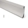 50 X 1M sets/lot Home design aluminium led profile and recessed wall extrusion profile for Wall washer or ceiling lamps