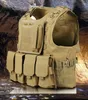 Högkvalitativ billig 600D Nylon Army Molle System Combat Tactical Vest, Outdoor Hunting Vest, kan uppdatera till Nij IIIa