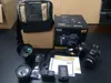 Protax Polo D7100 디지털 카메라 33MP 전체 HD1080P 24X 광학 줌 자동 초점 전문 캠코더 +절묘한 레타 7550