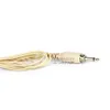 Flesh Color Wired Single Earhook Headset Microphone 3 5mm Screw Connector C272J