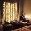 3M x 3M 300LED Outdoor Home Christmas Decorative xmas String Fairy Curtain Strip Garlands Party Lights For Wedding Decorations