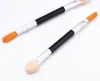 Cosmetische make-up oogschaduw spons wenkbrauwborstel lippenborstels oogschaduw applicators dubbel-geëindigd wegwerp make-up gereedschap accessoires