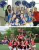 Pom Poms Cheerleading Cheering Hand Flowers Ball Pompom Christmas Wedding Party Festival Dance Props Cheer Leading