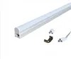 Stock T5 통합 LED 튜브 빛 2ft 12w 3ft 4ft 22w LedTubes 형광 튜브 램프 따뜻한 자연 멋진 흰색 AC85-265V 벽 램프