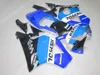 ABS Plastmakare för Honda CBR900RR 2002 2003 Blue Black Fairings Set CBR 954RR 02 23 OT33