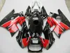 フルABSプラスチックボディパーツフェアリングキットHonda CBR60O F2 91 92 93 94赤黒フェアリゾーンCBR600 F2 1991-1994 OY41