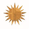 Creative Sun Sunshine Fire Sunflower Muursticker 3D Mirror Effect Art Mural DIY Verwijderbare Decal Stickers Muraux Home Decor