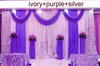 3M6M Wedding Tacdrop ​​Swag Party Curtain Celebration Scena Występowanie Włożenie Srebrne cekiny ślubne Favors Dostawcy 3212941