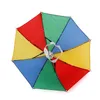 Prevenire il crogiolarsi nel cappello da pesca ombrellone ombrellone pioggia lustro sole elastico tè spiumatura indossava un