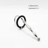 Latest Male Stainless Steel Urethral Sounding Stretching Stimulate Bead Dilator Penis Plug With Cock Ring BDSM Sex T2523913