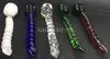 Newest Design Curved Skull Glass Dabber With 5 Colors 5 Inches length Glass Dabbers With Carb Cap Function For Quartz Bangers Nails
