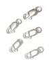 10 stuksslot 925 Sterling Zilveren Karabijnsluiting Haken Voor DIY Craft Mode-sieraden Gift W364674903