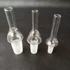 Tropfspitzen Glas Banger Rauchen Werkzeuge Zubehör Nägel Mundstück 10mm 14mm 18mm männlich für Wasserpfeifen Bongs Bubbler Bohrinsel