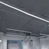 100 X 1M sets/lot Office lighting led profile light and deep U type led strip lighting channel for suspension or hanging lamps