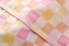 Good A++ Cotton double gauze lattice baby baby small towel gift towel cotton saliva towel TL016 mix order as your needs