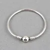 Atacado-luxo 100% 925 Sterling prata original bracelete pulseira para mulheres autênticas jóias pulseira presente