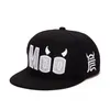 Благодаря бейсболке Brothers Big Black Black Model Moo Street Dance Hat Gsxh019 модные аксессуары хип -хоп Hats276j