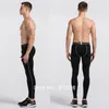 Calças masculinas por atacado-mens compressão calças de compressão correndo correr corredor fitness exercício fisiculturismo ginásio atlético longo calça spandex rápido