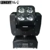 RGBW 4x15W stråle LED Moving Head Light Stage Lighting Club Decoration LED Lighting för DJ Light från Kina Flytta huvudet