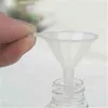 Plast Liten MINI Funnels diffusor flytande parfymflaska olja Labs för kemiska flytande eteriska oljor blandar parfym hantverk grossist 1000pcs