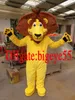 Högkvalitativa riktiga bilder Deluxe Lion Mascot Kostym Reklam Maskotte Vuxen Size Factory Direct Gratis