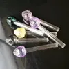 Accessori bong di bruciatore a fragole multicolore, tubi dell'acqua di vetro tubi fumatori percolatori bong di vetro tubi per bruciatura per olio tubi olio piattale