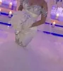 Offtheshoulder Mermiad Wedding Dresses 2019 판매 새로운 코트 기차 고급 럭셔리 핵심 모조 다이아몬드 얇은 명주 그물 신부 가운 resido de 3950020