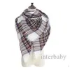 Plaid halsdukar kvinnor gitter filtar rutnät tofs wrap överdimensionerad check sjal tartan kashmir halsduk vinter halshuggning mode accessorie b228