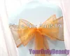 20 colors--25pcs 20cm x 275cm Sheer Organza Sashes Wedding Party Banquet Chair Organza Sash Bow--Lowest Price