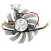 75mm Everflow T128010SH DC 12V 0.25A ventilateurs de refroidissement pour ASUS MSI R6850 6850 HD6850 graphique carte vidéo refroidisseur ventilateur