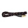 Braided Fabric Audio AUX Cable For phone 1M Colorful 3.5 mm Male to Male Stereo Audio cables Cord universal