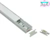 10 X 1M sets/lot H type led strip light extrusion and Al6063 T6 led tape profile for flooring or ground lights