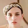 Bohemian Bridal Headpieces 2017 with Rhinestones & Crystals Bling Bling Luxury Wedding Headbands Gold Bridal Tiaras & Crowns