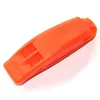 Survie en plein air portable de secours d'urgence Sifflet en plastique avec clip