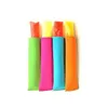 Nouveaux outils de crème glacée Popsicle Holder 15x4cm Pop Sleeves Freezer Holders 10 couleurs