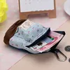 Atacado Novas Mulheres Lona Mini Floral Mochila Carteira Feminina Meninas Bonito Moeda Chave Jóias Carteira Frete Grátis